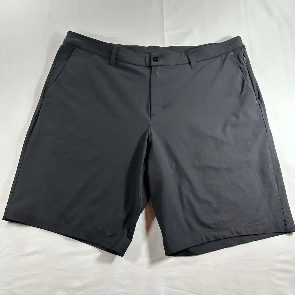 Lululemon ABC Classic-Fit Performance Golf Shorts, Black, Size 40